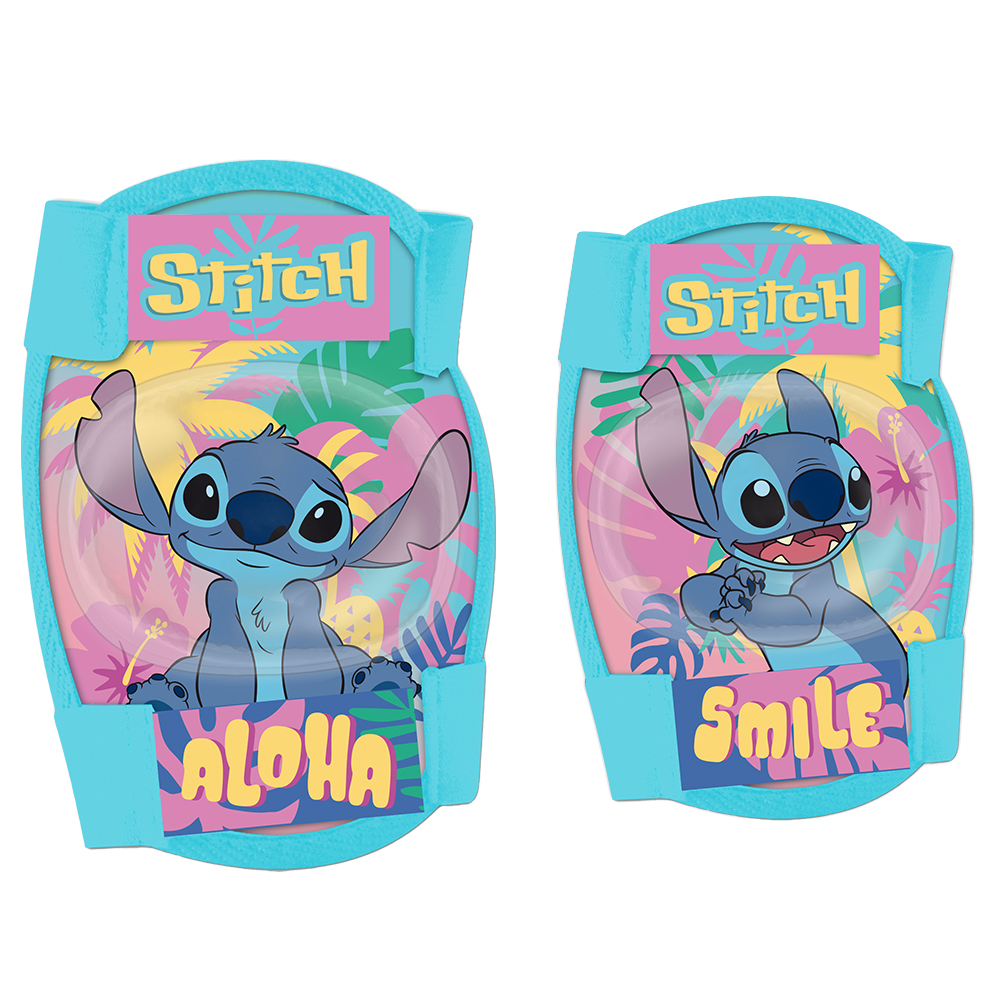 Ochraniacze na łokcie i kolana Stitch, niebieskie