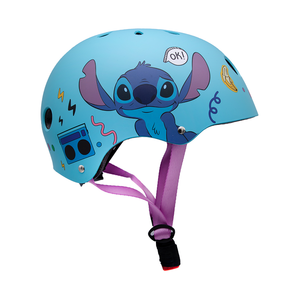 Kask sportowy Stitch, niebieski, rozmiar M (52–56 cm)