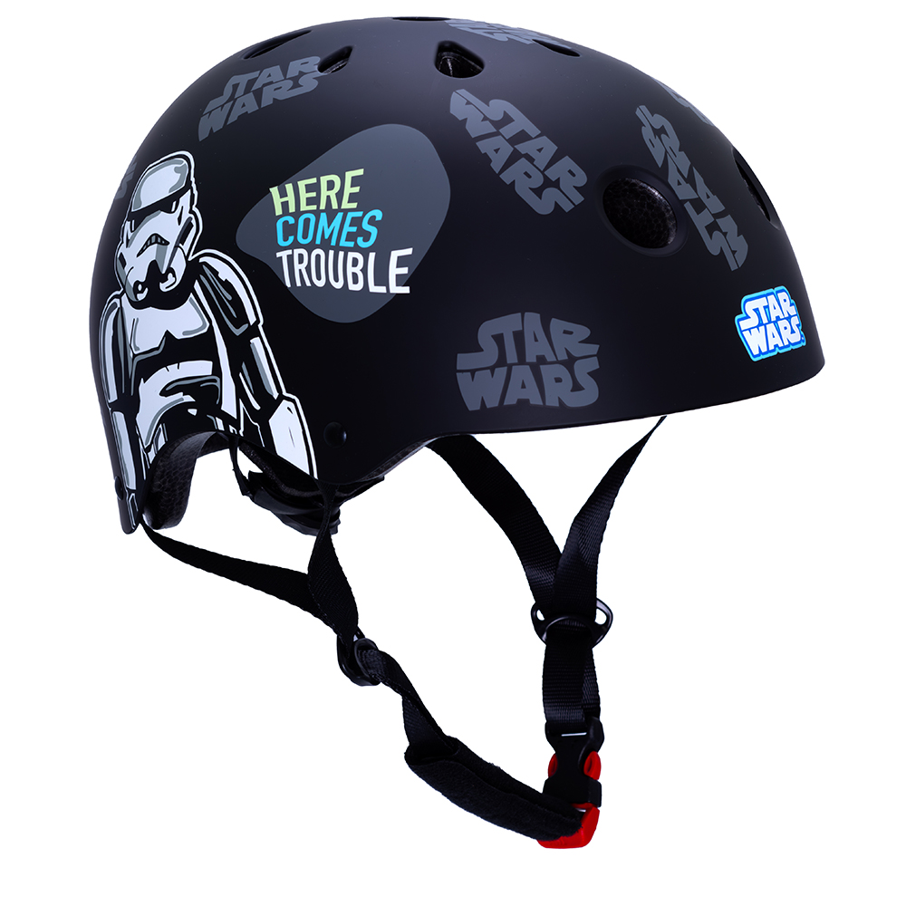 Kask sportowy Star Wars, czarny, 54–58 cm