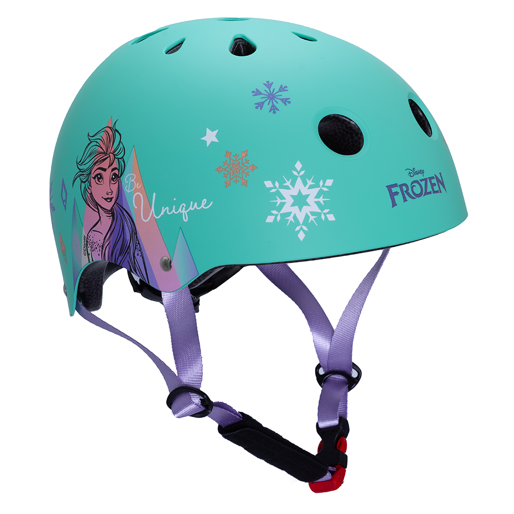 Kask sportowy Frozen, zielony, rozmiar M (52–56 cm)
