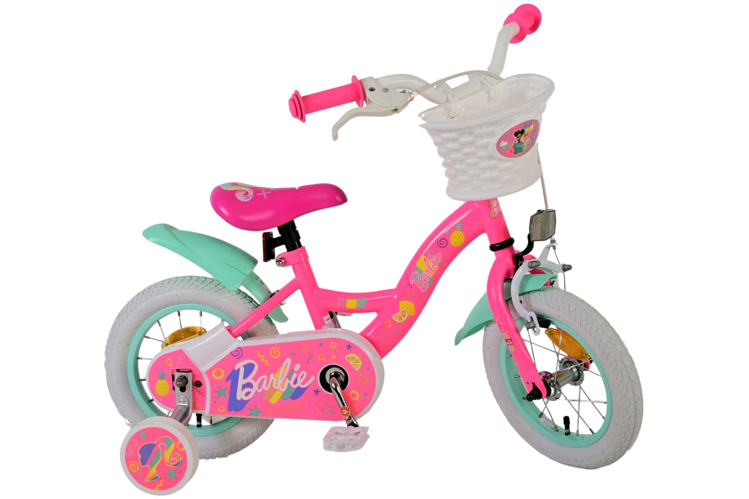 Rower dziecięcy Volare Barbie 12", różowy CB