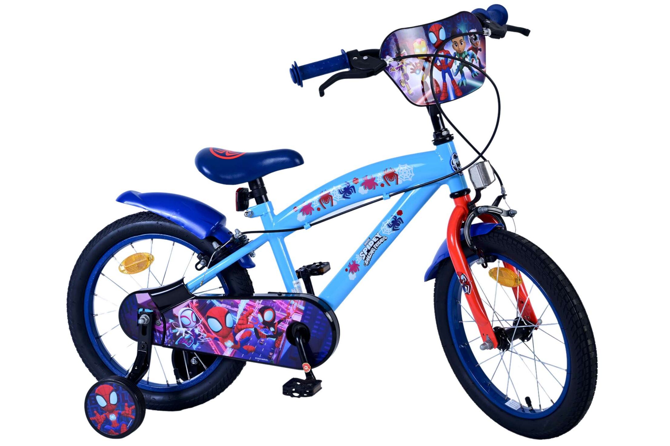 Rower dziecięcy Volare Spidey 16" niebieski