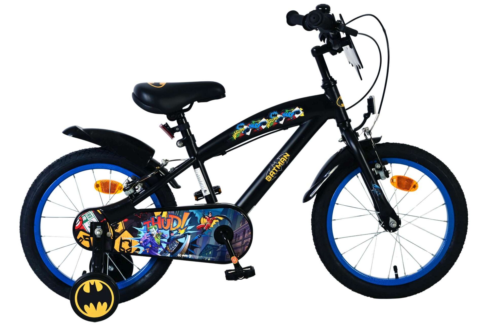 Rower dziecięcy Volare Batman 16" czarny
