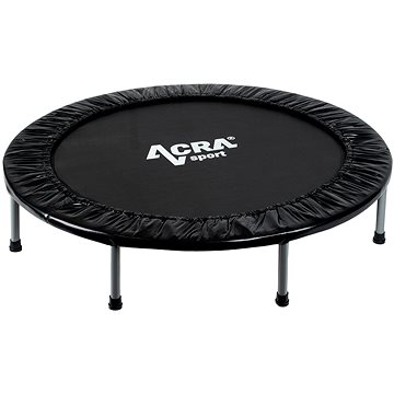 Trampolina 114 cm, do użytku wewnątrz i na zewnątrz – czarna