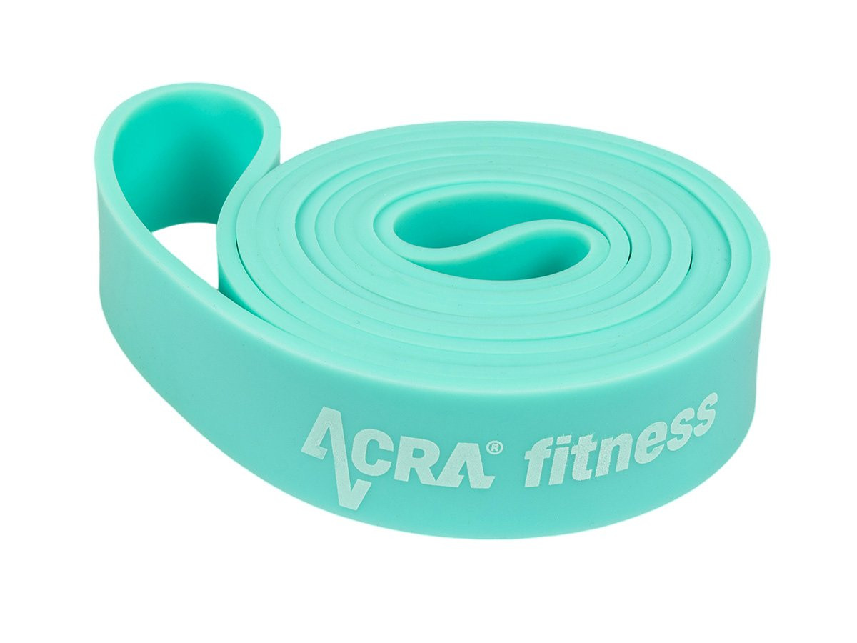 ACRA Taśma do ćwiczeń 32 mm, jasnozielona
