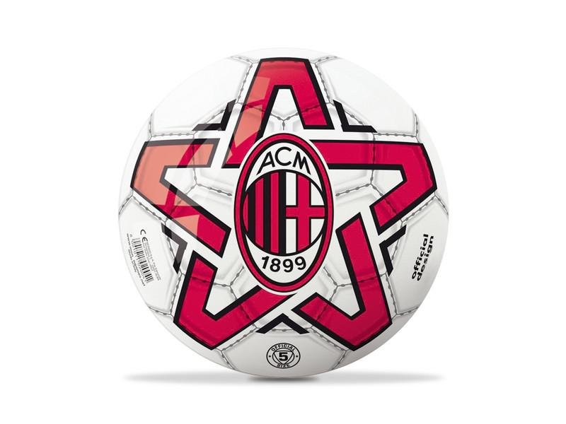 Piłka z nadrukiem, licencjonowana przez A. C. MILAN, 230 mm